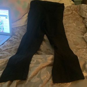 Black lounge leggings